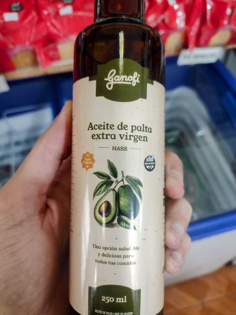 aceite de palta extra virgen